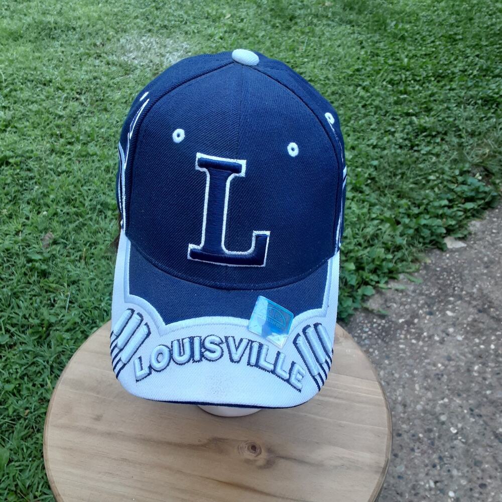 Louisville Baseball cap Blue/Cream Embroidered